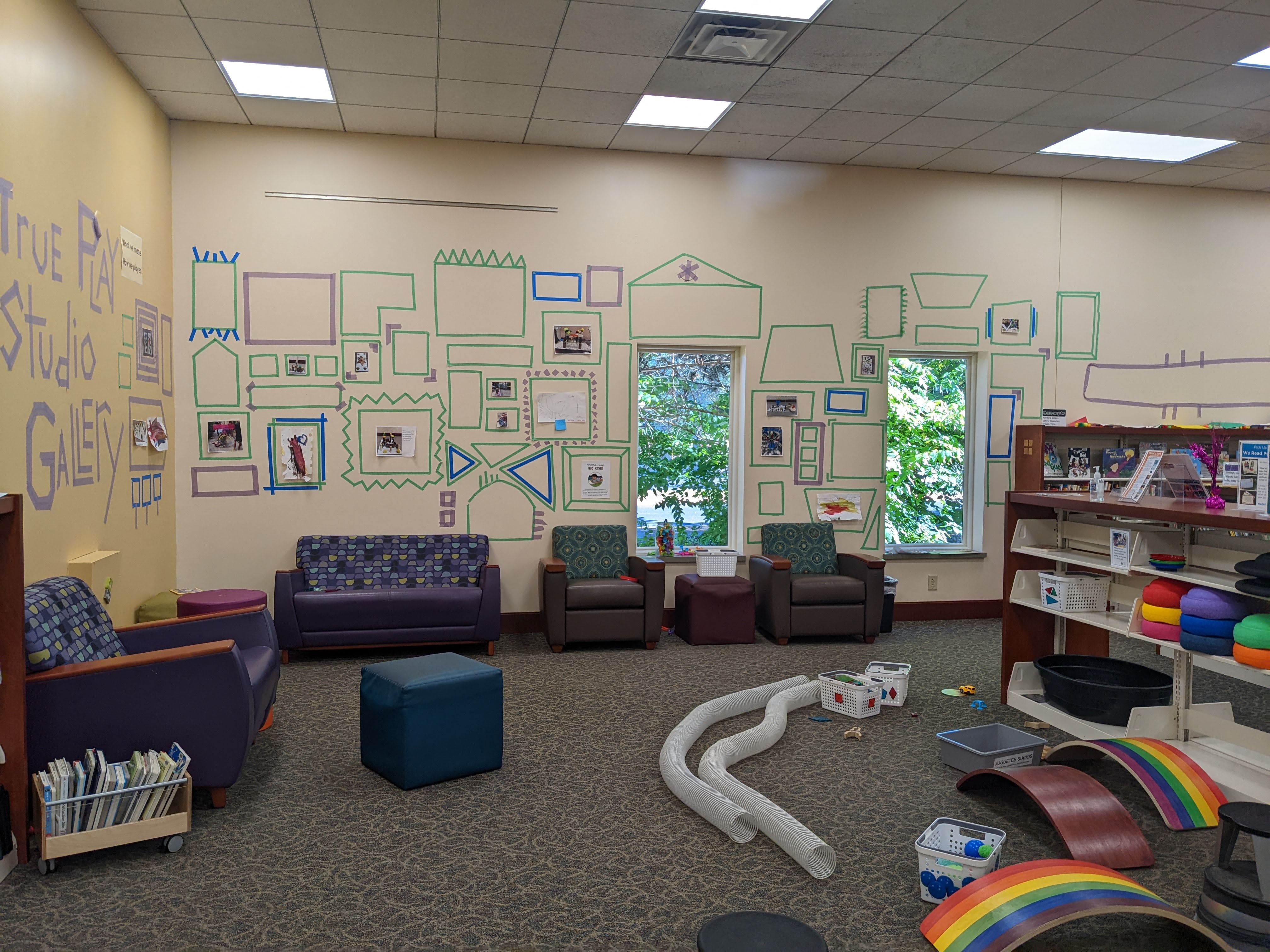 Alicia Ashman Library Play Space for kids