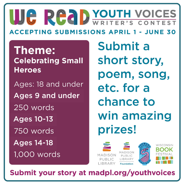 We Read Youth Voices Writing Contest 2024